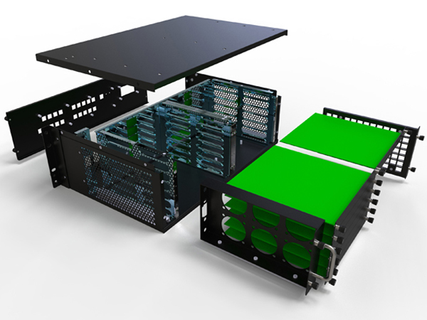 3U，Chassis，KVM，Structural design，