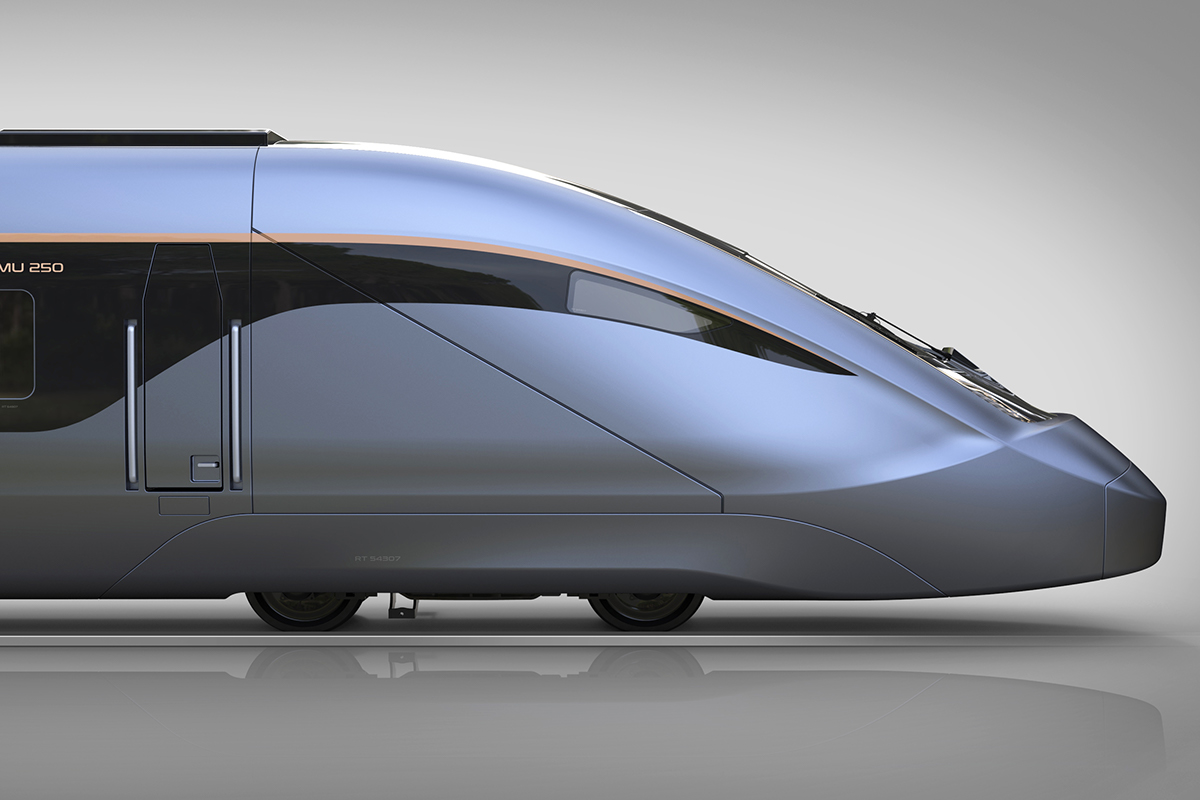 grey，high-speed rail，KORAIL KTX EMU-250，