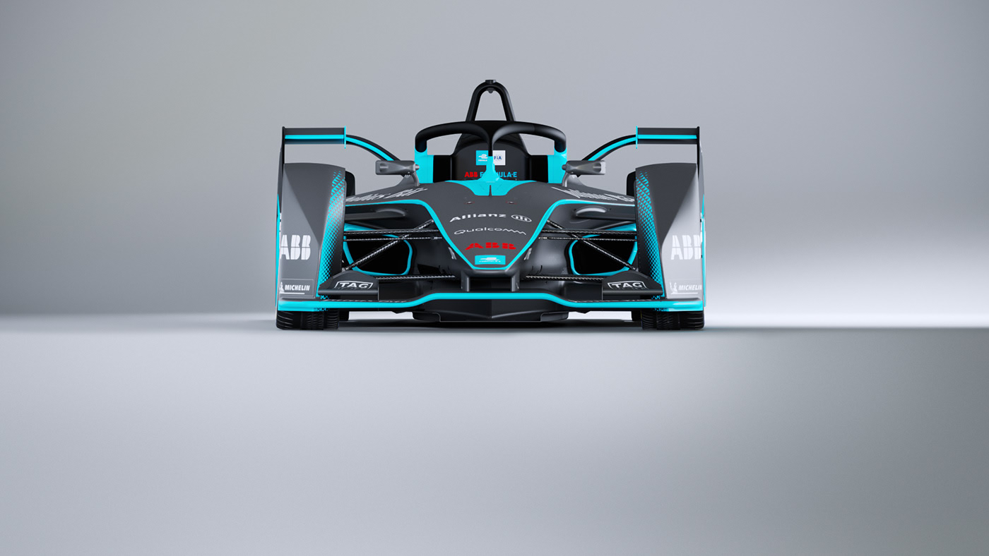 grey，racing，Formula E Gen2，