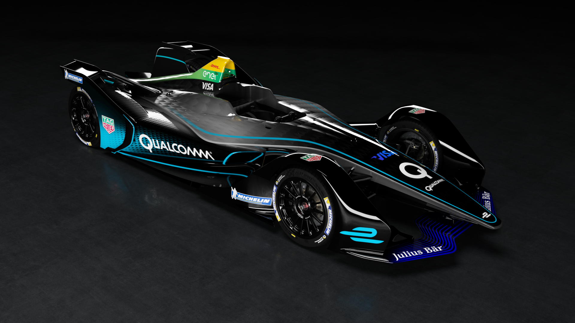 grey，racing，Formula E Gen2，