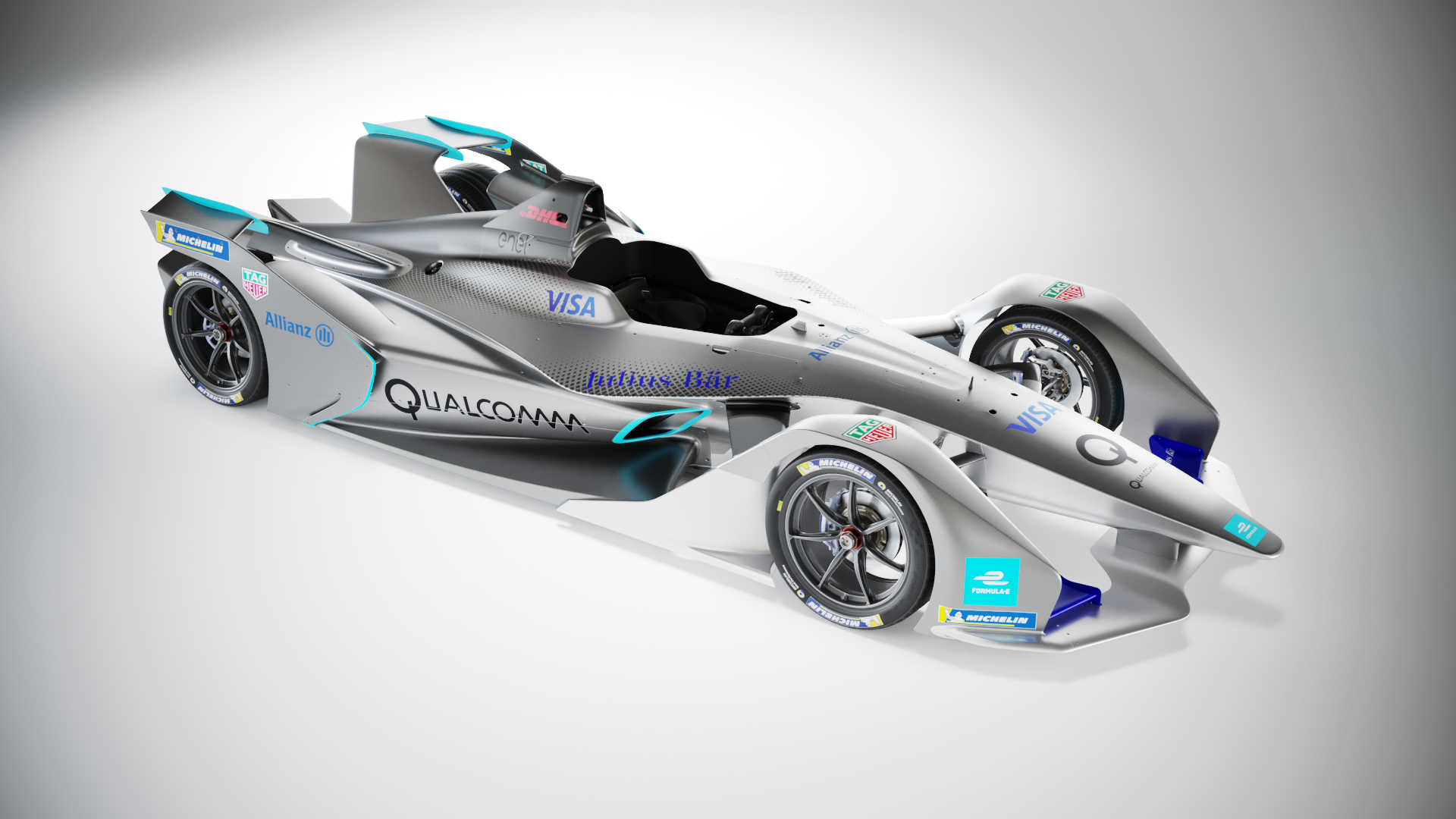 grey，racing，Formula E Gen2，