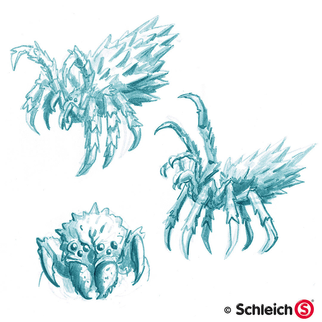 Design，Schleich，spider，Toys，