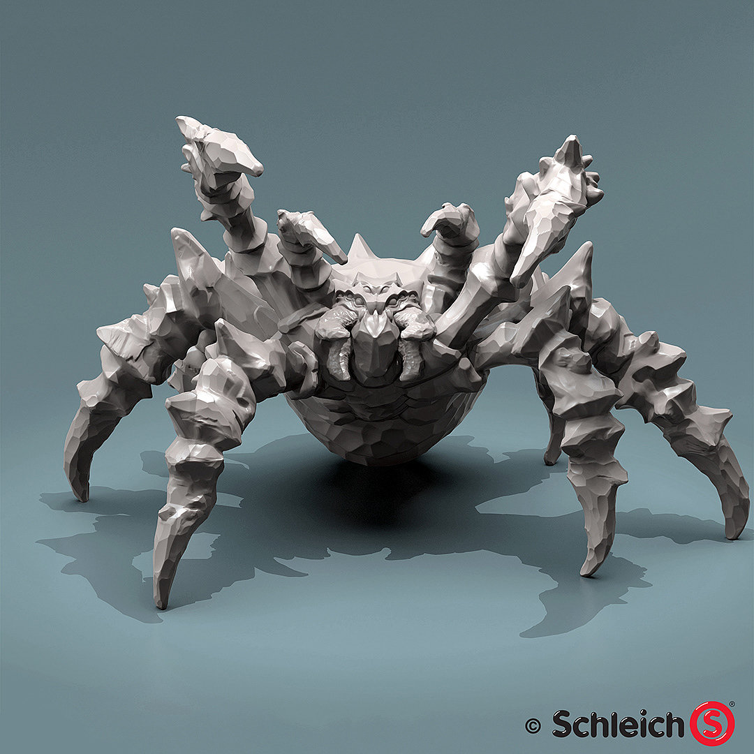 Design，Schleich，spider，Toys，