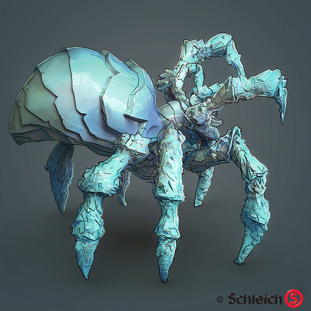 Design，Schleich，spider，Toys，