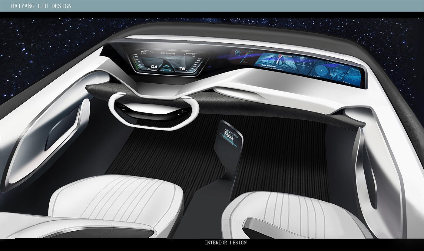 haiyang original design. Auto interior design - 普象网