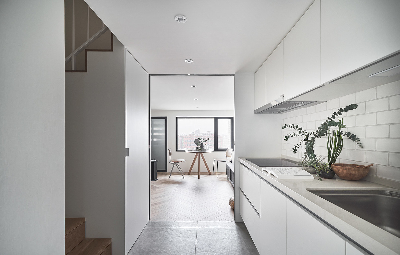 Apartment X，Simplicity，Apartment design，17.6 M2，