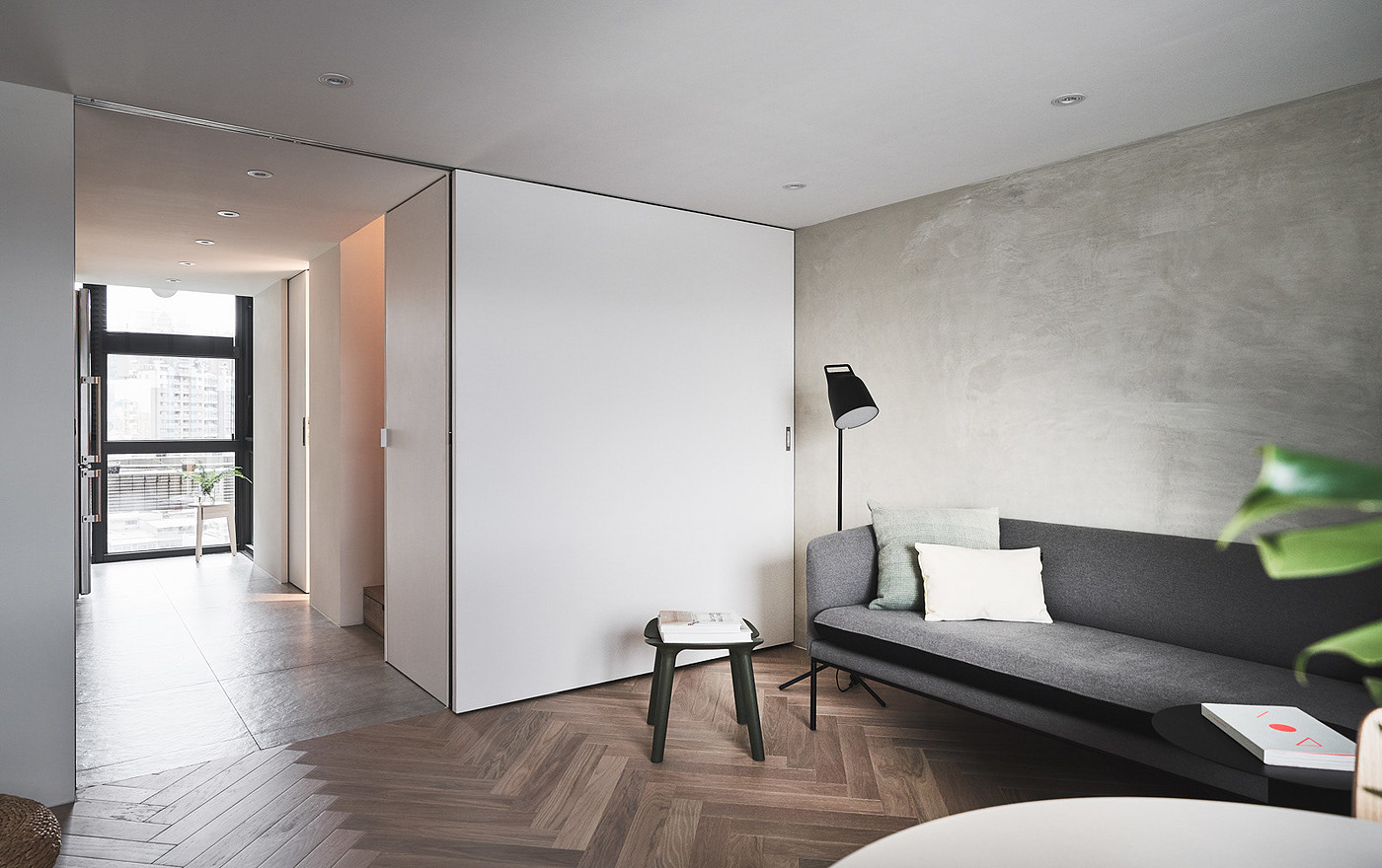 Apartment X，Simplicity，Apartment design，17.6 M2，