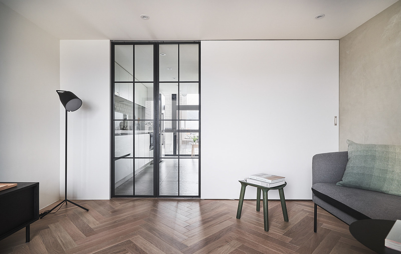 Apartment X，Simplicity，Apartment design，17.6 M2，