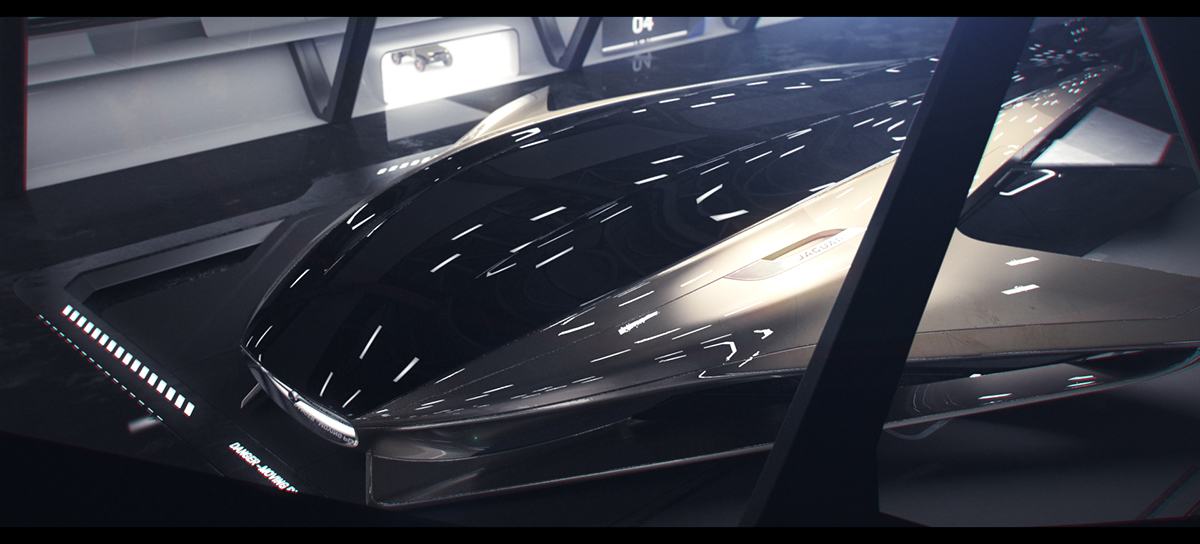 Jaguar，Land Rover，spacecraft，automobile，concept，alien，