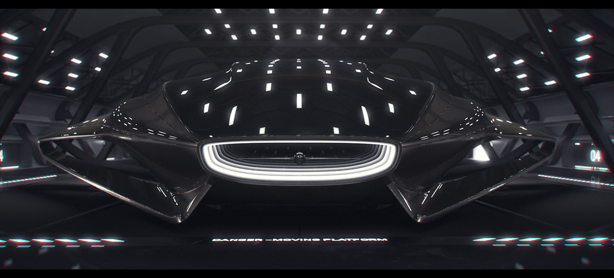 Jaguar，Land Rover，spacecraft，automobile，concept，alien，