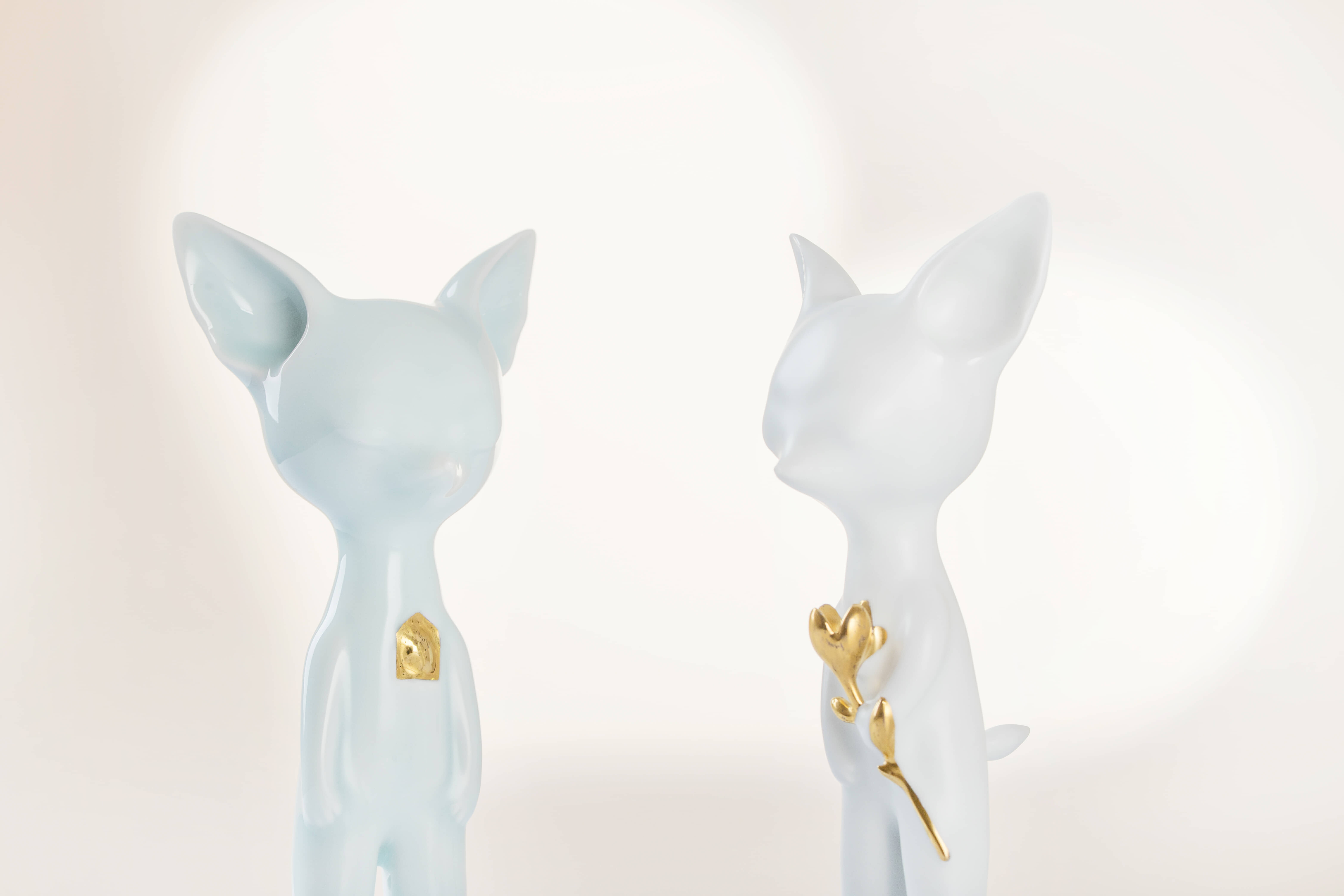 manual，ceramics，Sculpture，fox，Changgui，