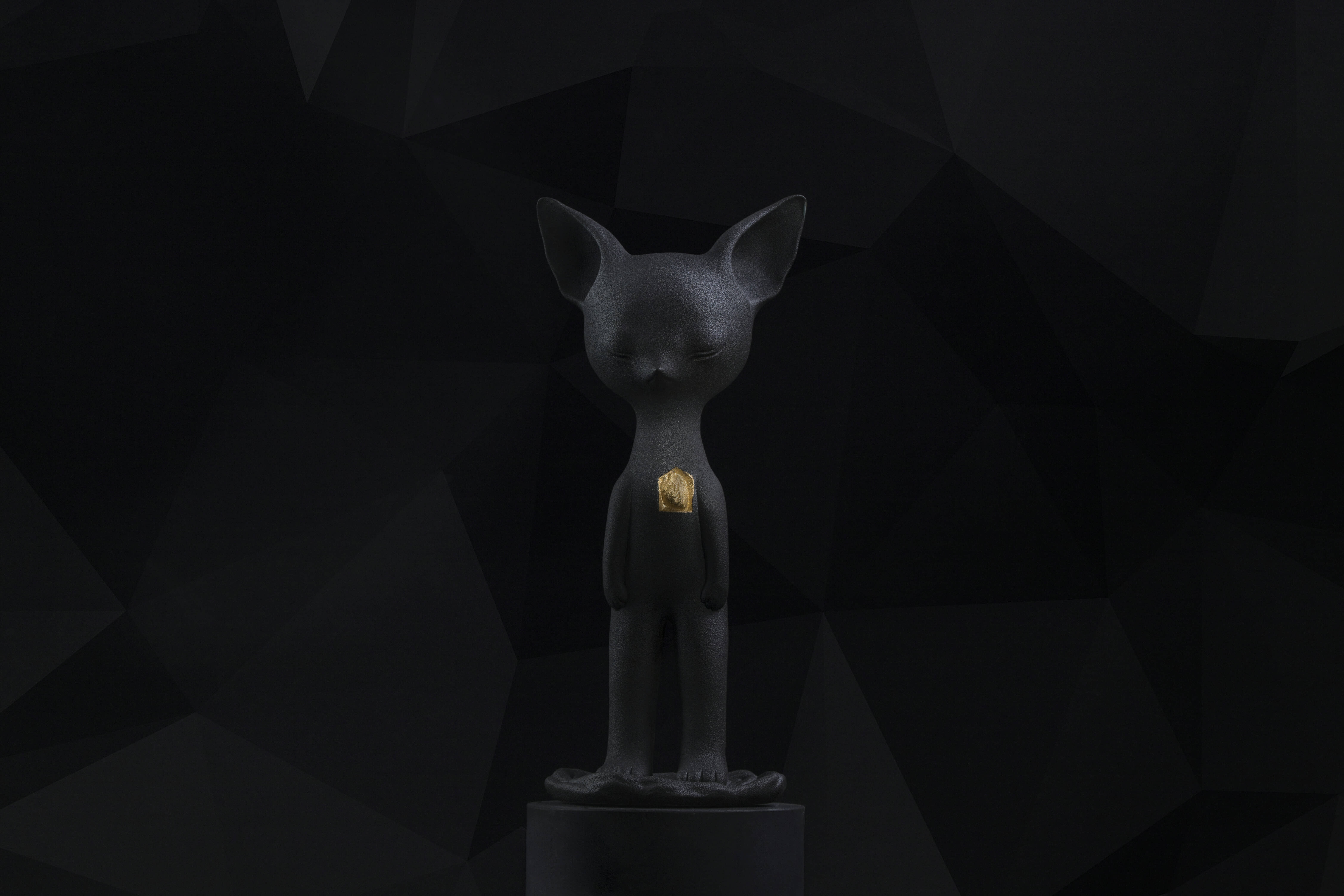 manual，ceramics，Sculpture，fox，Changgui，