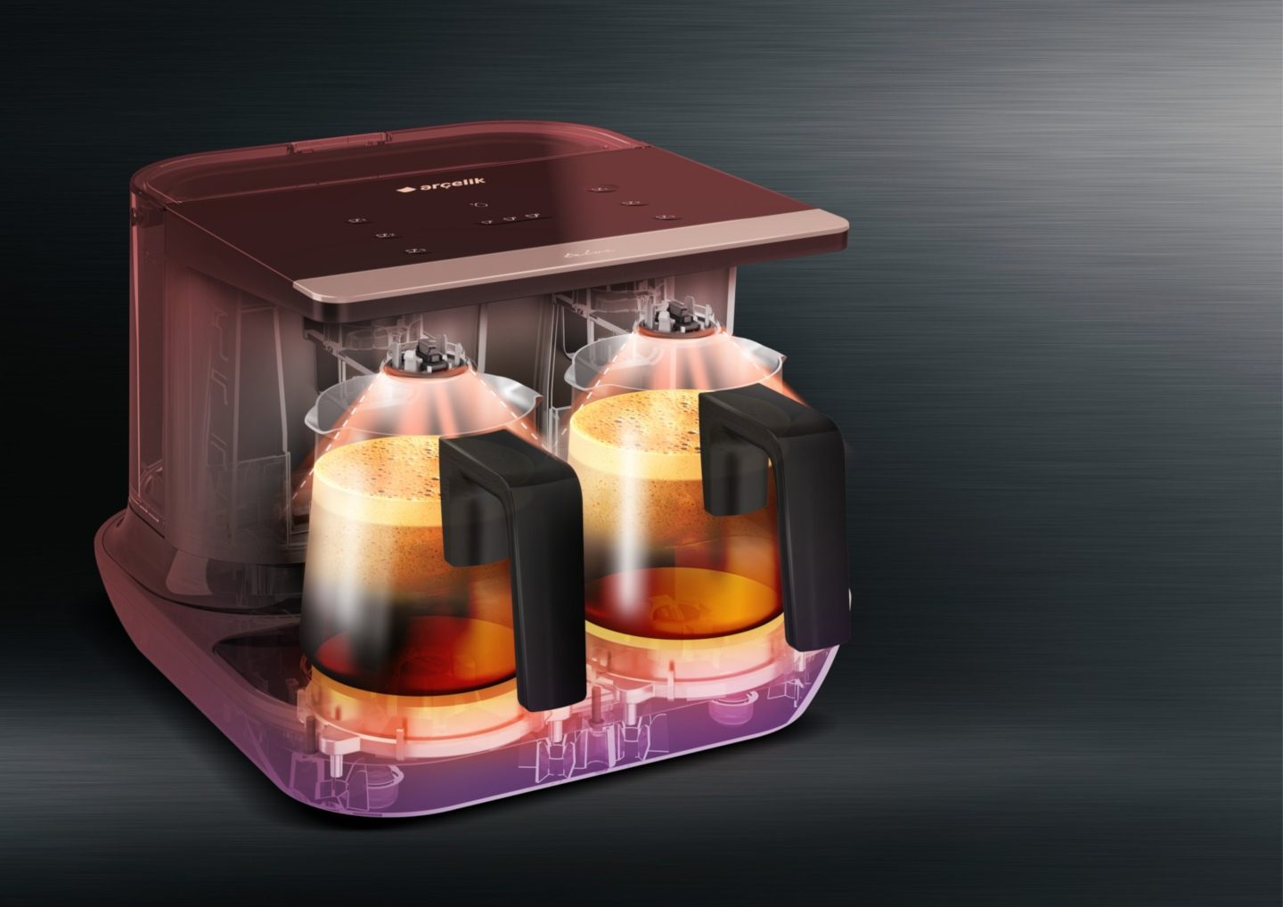 Metal，Arcelic，turkey，Coffee machine，Telve Duo，reddot，2019 red dot product design award，