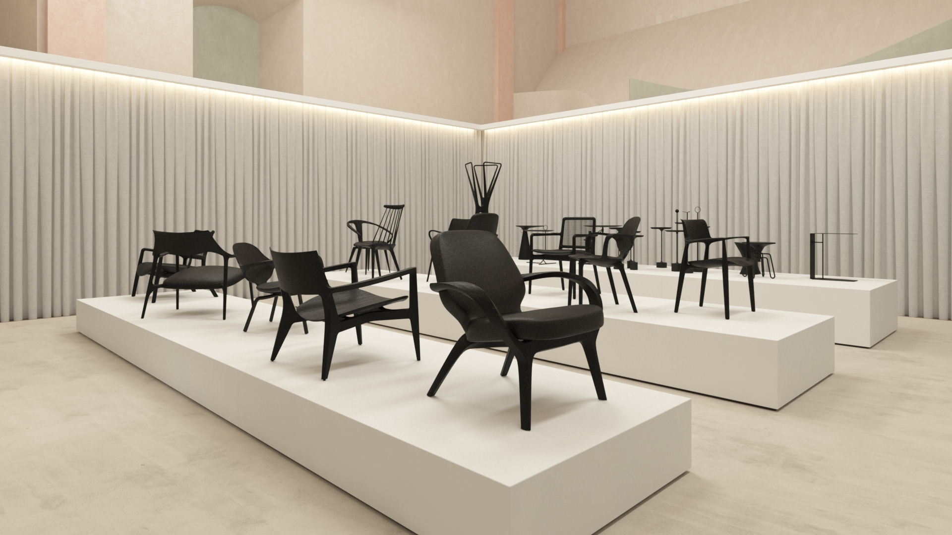 furniture design ，Artwork，Interior design，Milan，