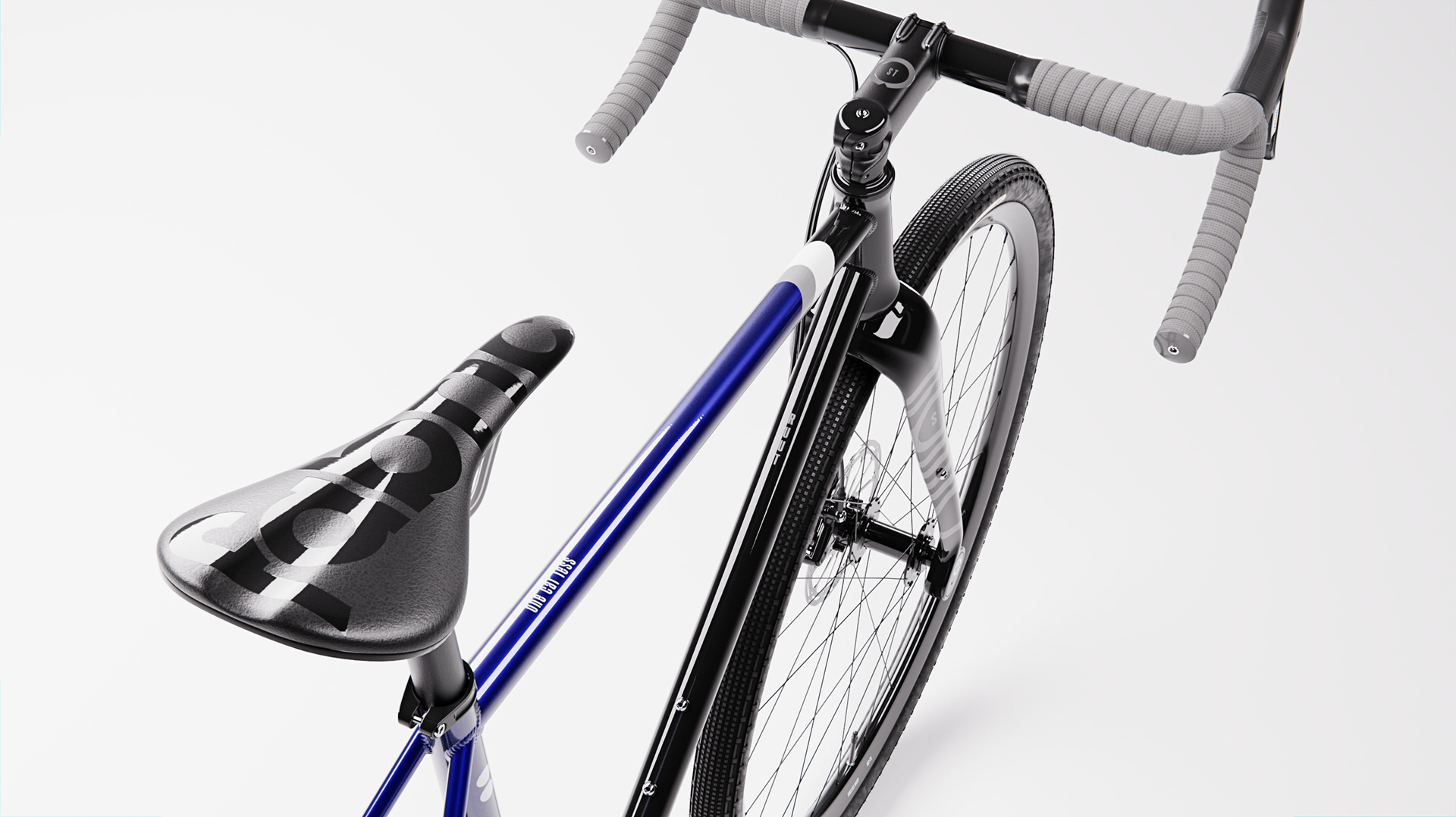 blue，Bicycle design，Rondo Ruut ST，