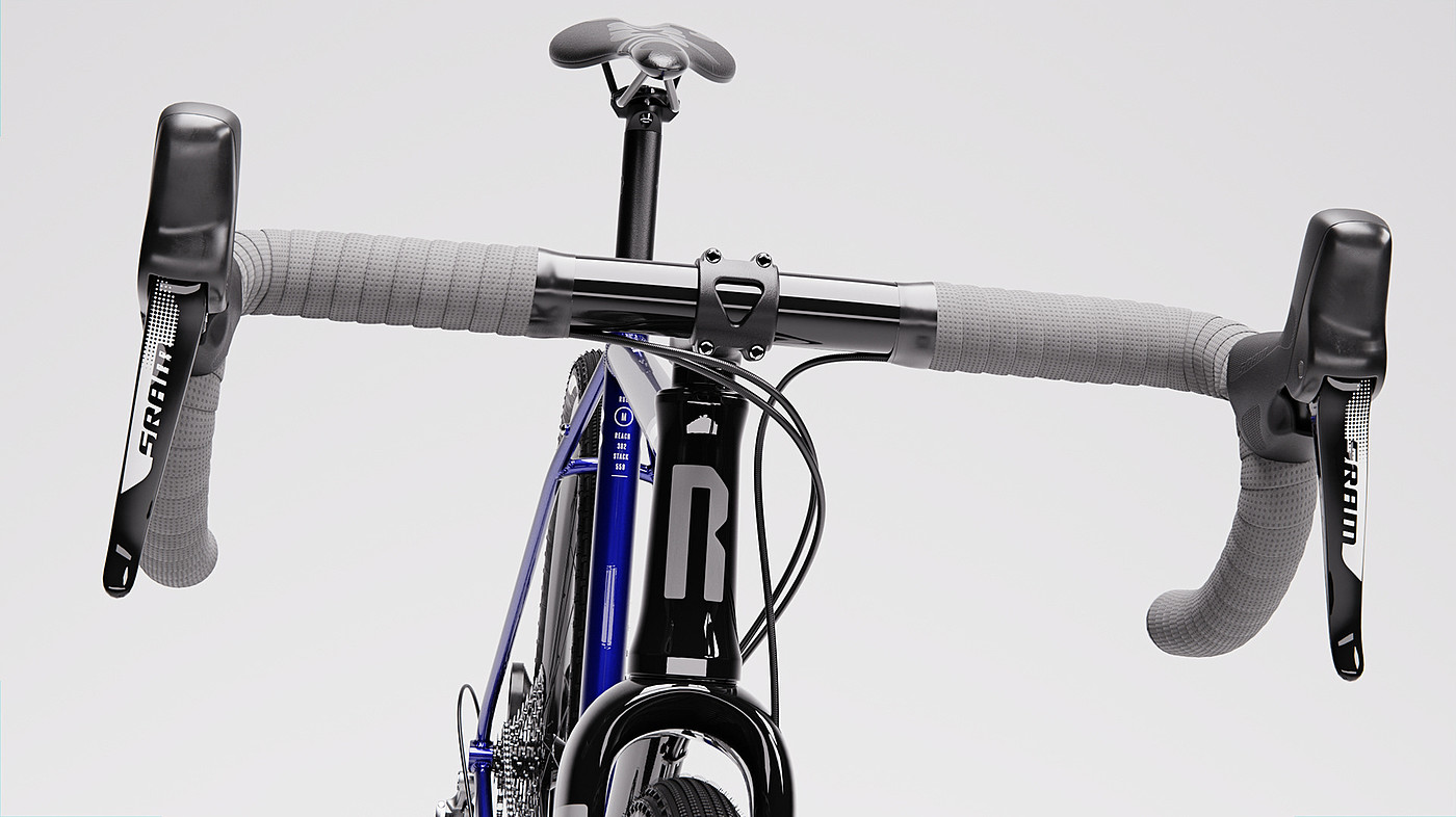 blue，Bicycle design，Rondo Ruut ST，