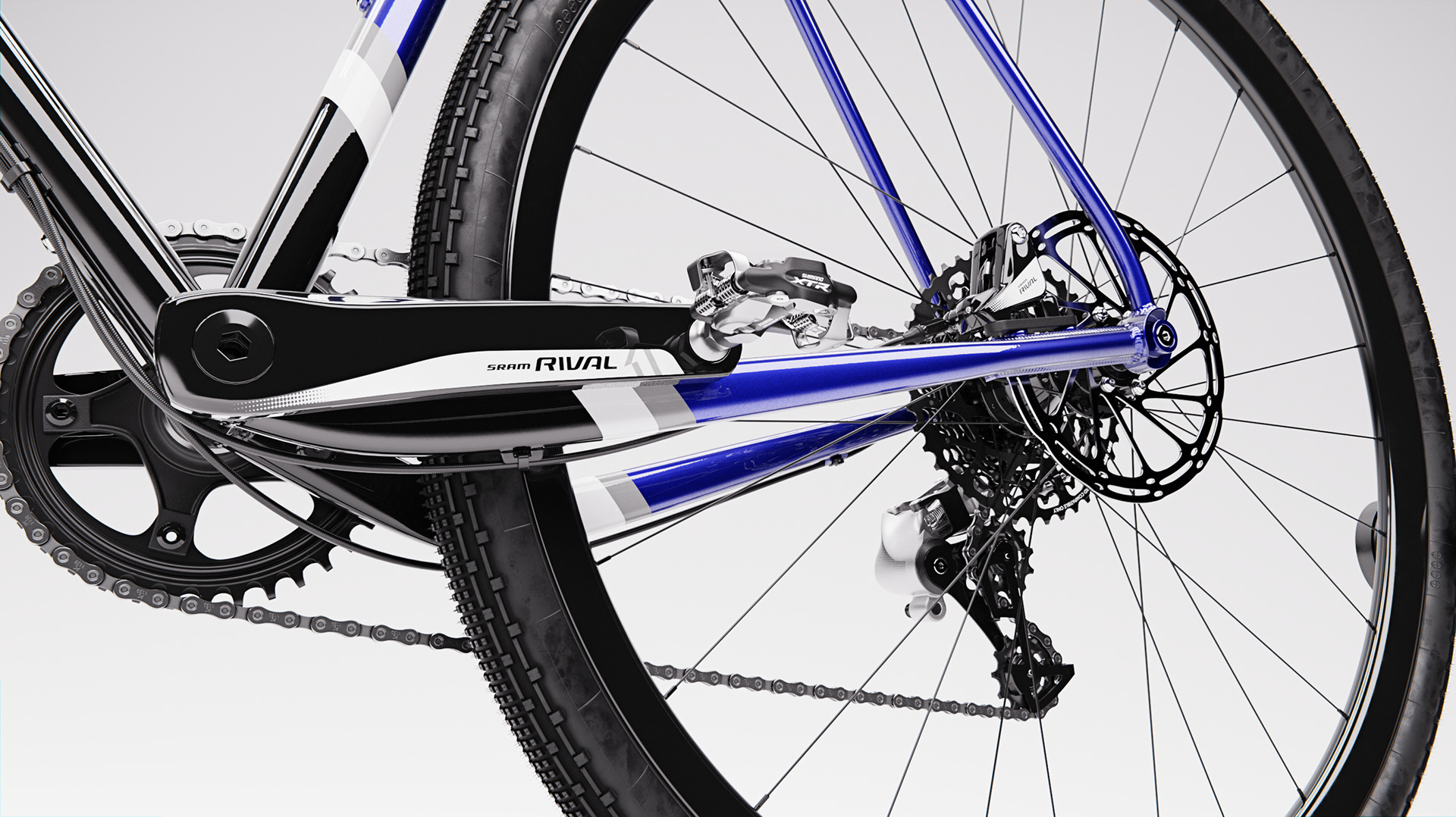 blue，Bicycle design，Rondo Ruut ST，