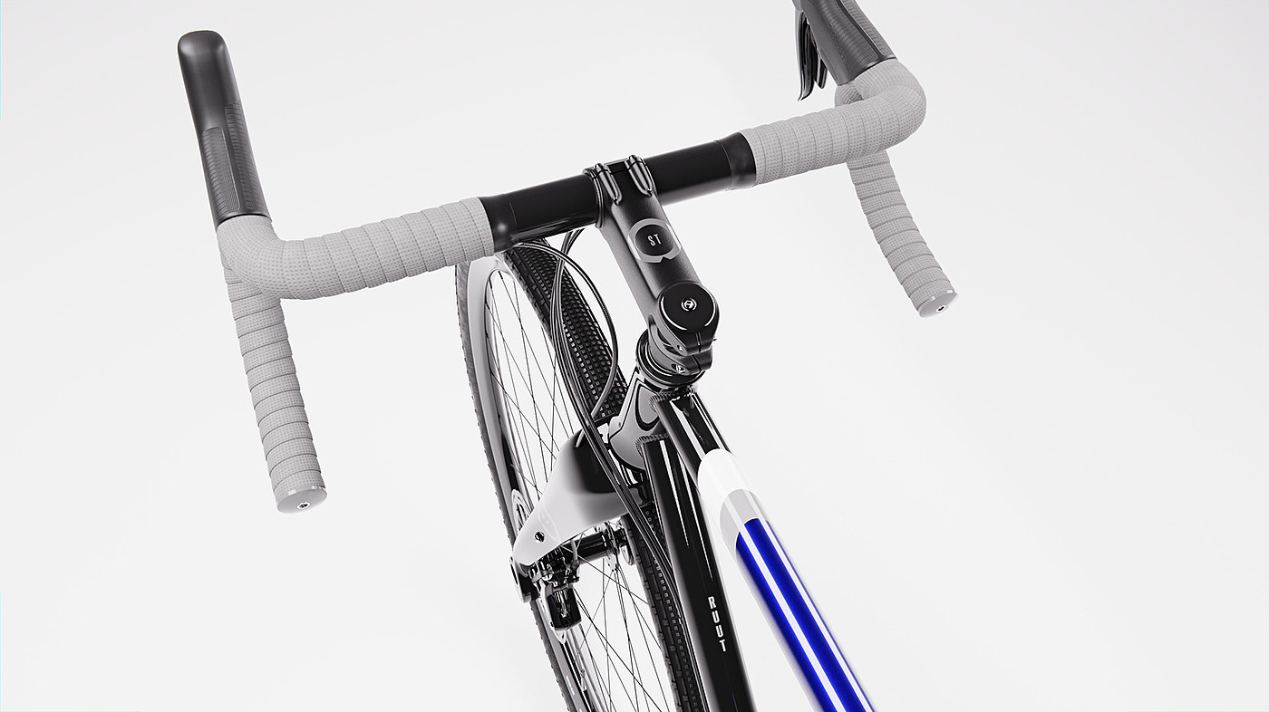 blue，Bicycle design，Rondo Ruut ST，