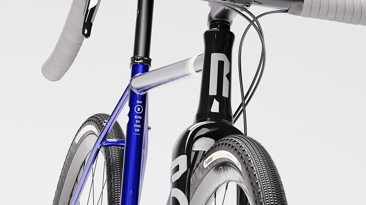 blue，Bicycle design，Rondo Ruut ST，