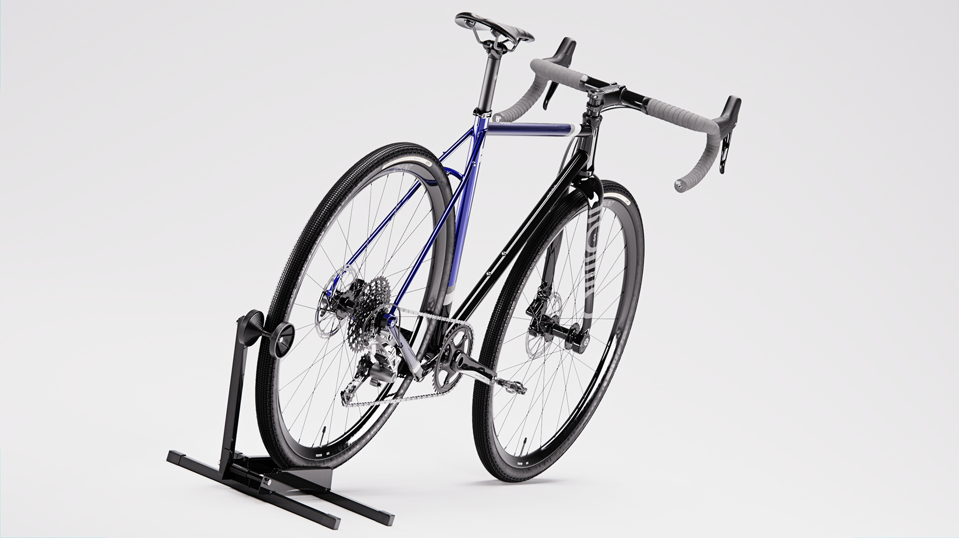 blue，Bicycle design，Rondo Ruut ST，