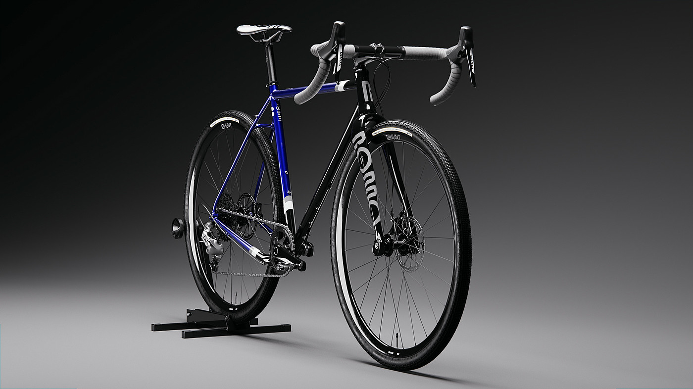 blue，Bicycle design，Rondo Ruut ST，