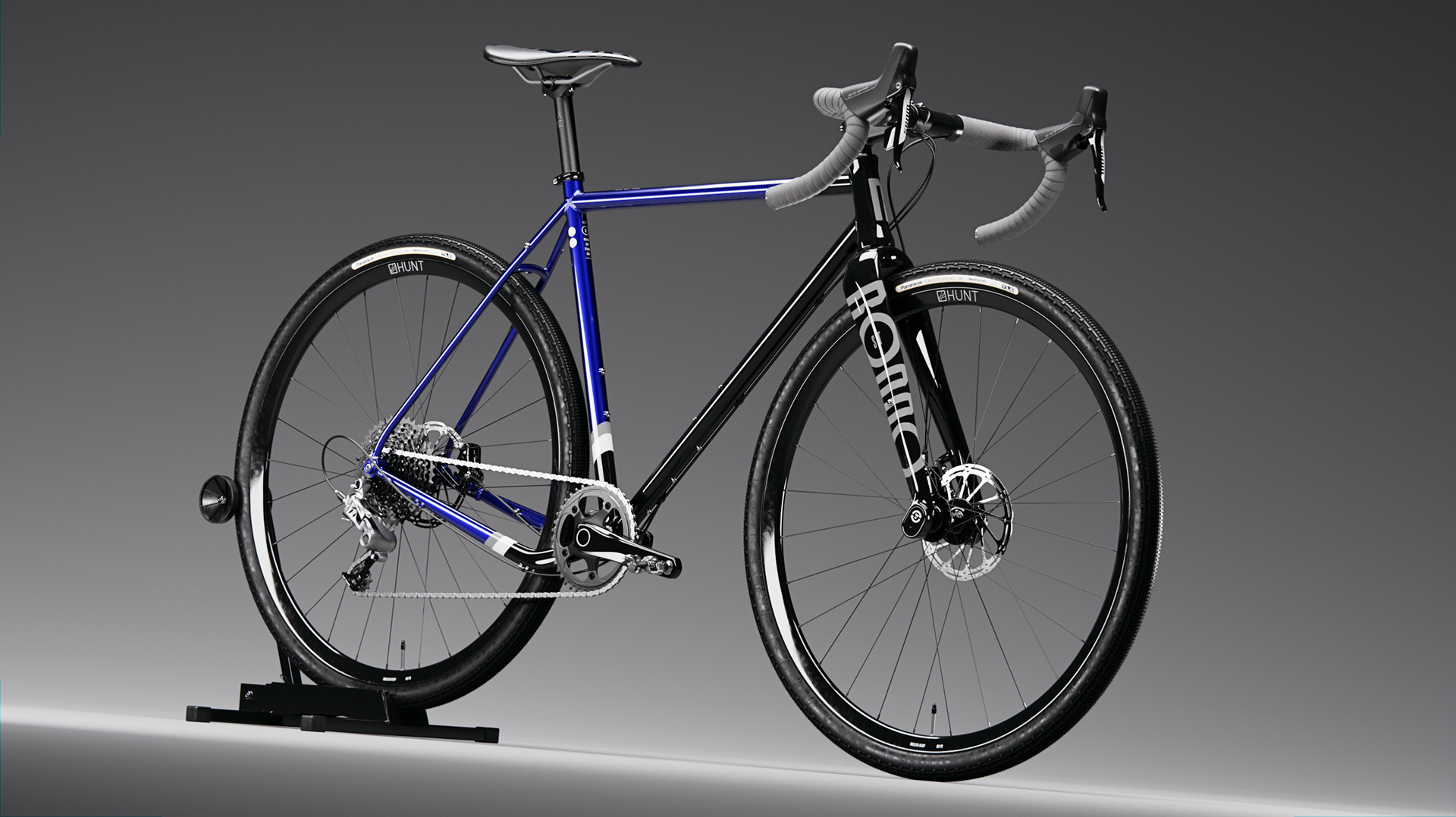blue，Bicycle design，Rondo Ruut ST，