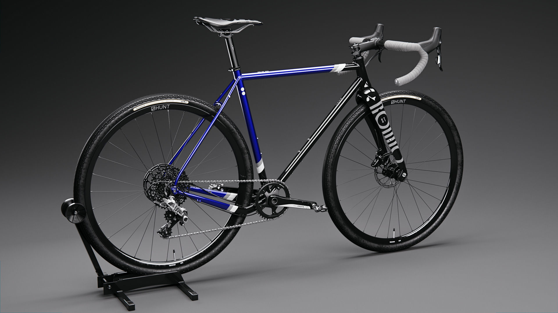blue，Bicycle design，Rondo Ruut ST，