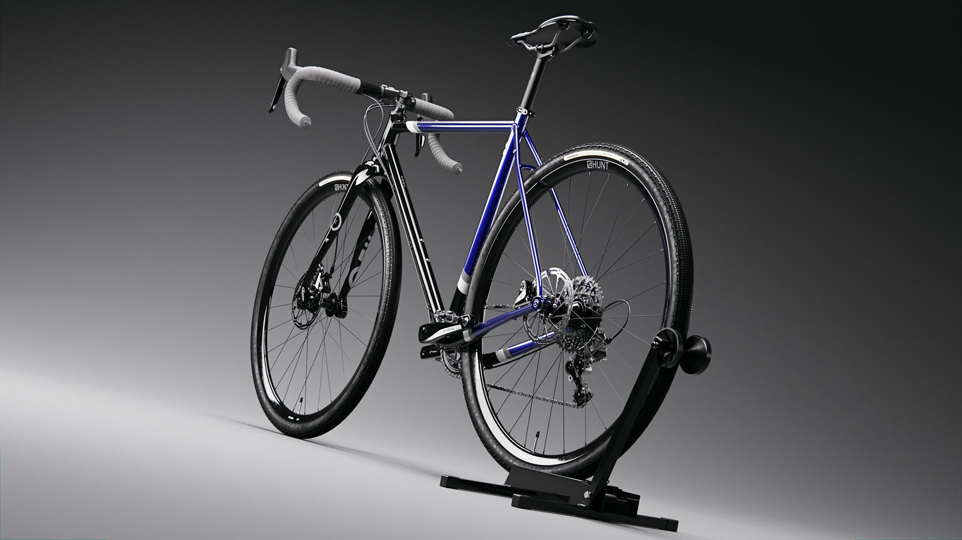 blue，Bicycle design，Rondo Ruut ST，