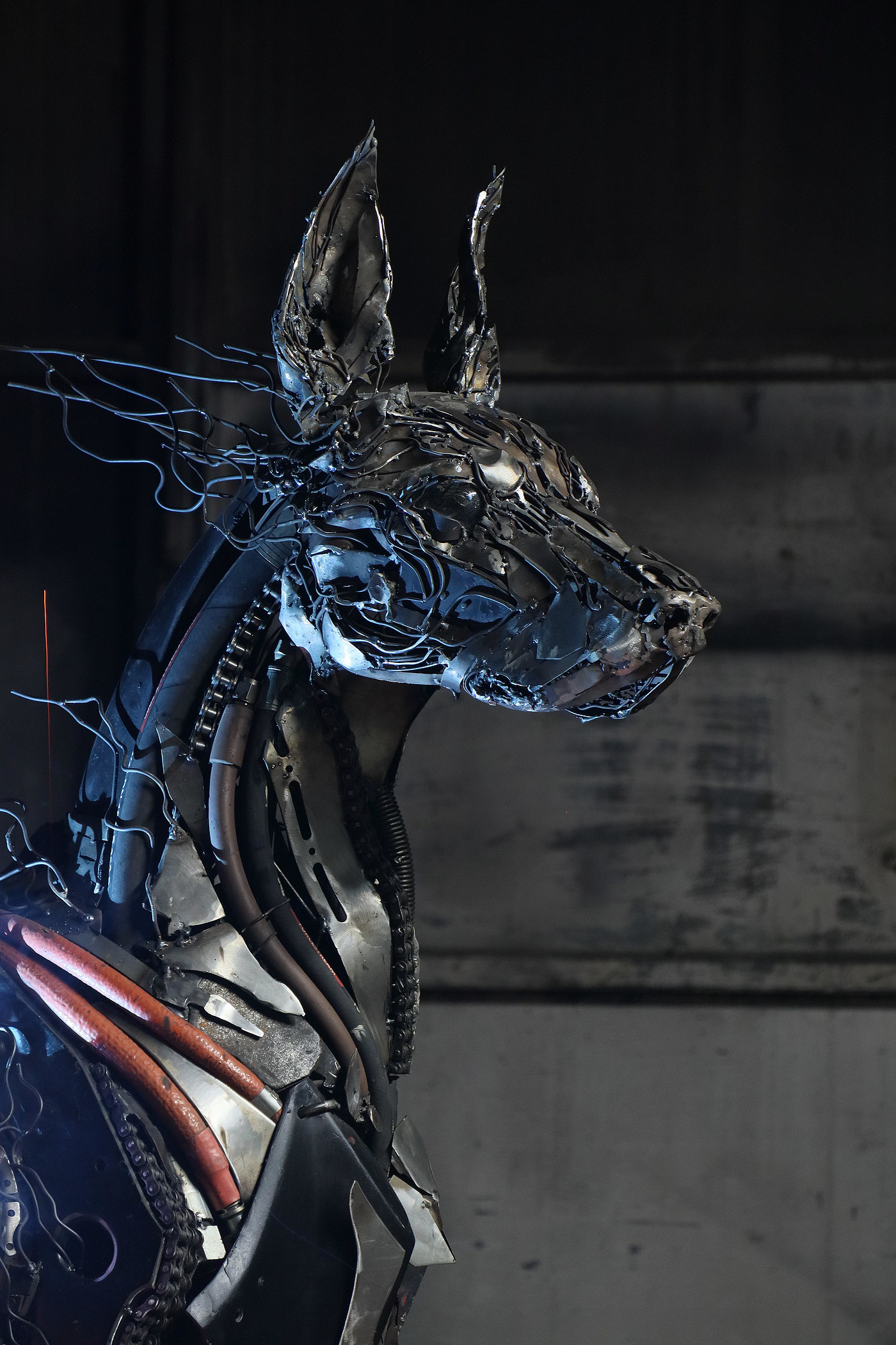 Sculpture design，Metal，Animal image design，Mithril，
