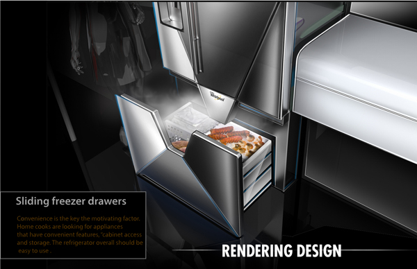 Refrigerator，household electrical appliances，an electric appliance，Home Furnishing，Whirlpool ，