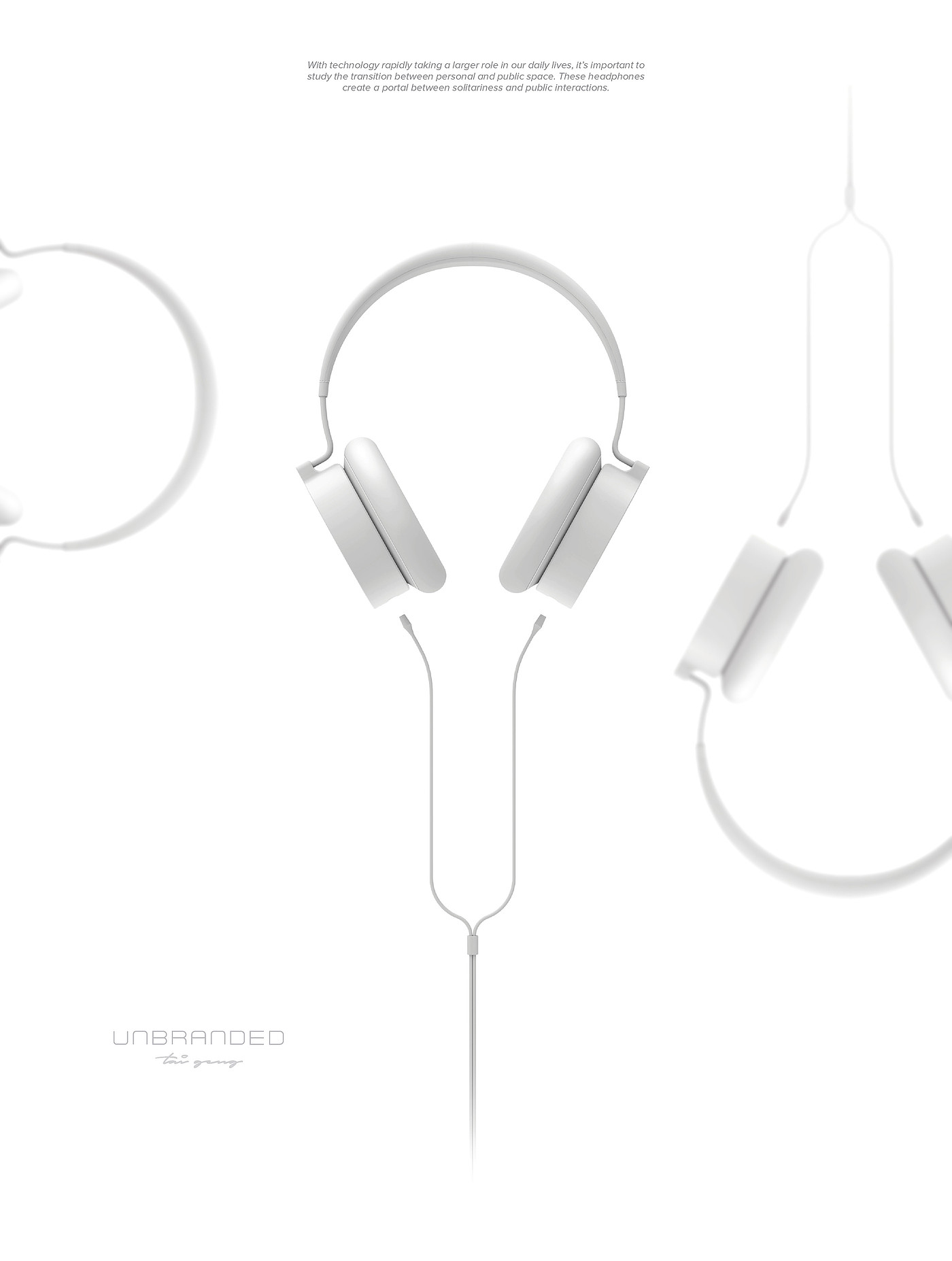 white，Earphone design，unbranded，