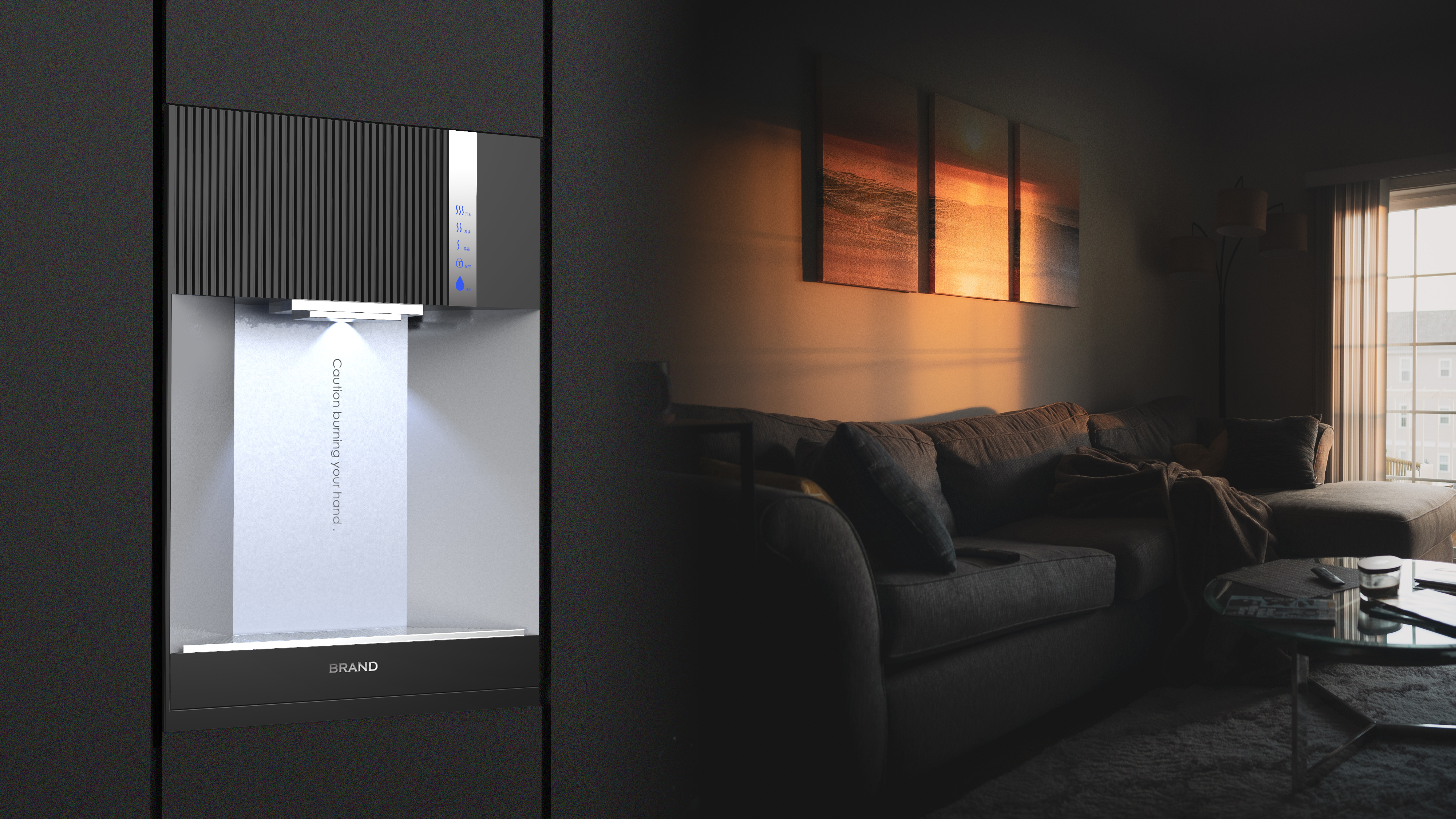 Asymmetry，texture，slightly cold，Advanced sense，