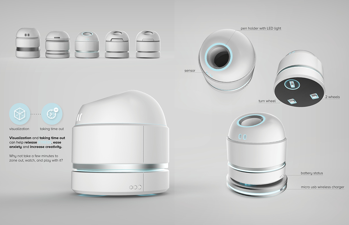 intelligence，to work in an office，decompression，product design，