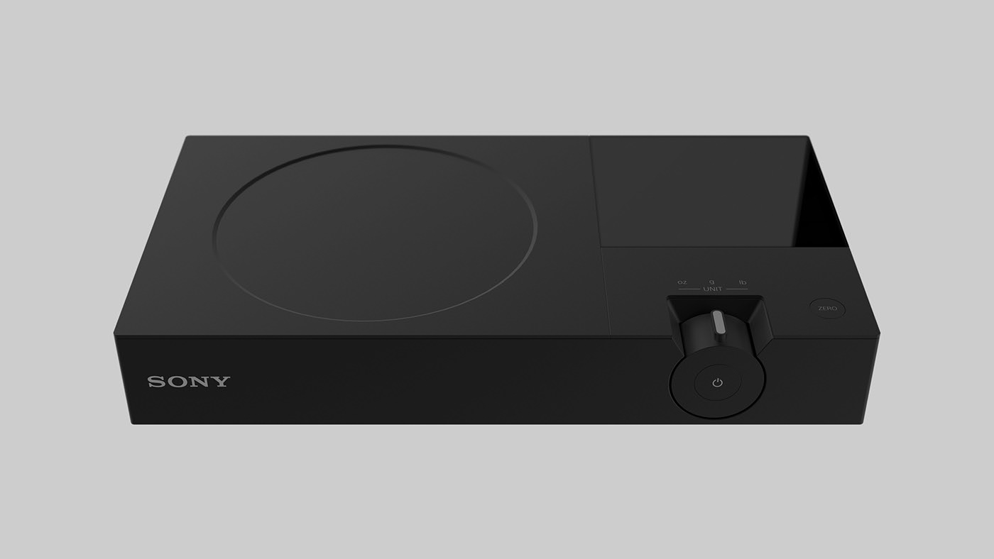 black，Simplicity，Digital scale，Sony，