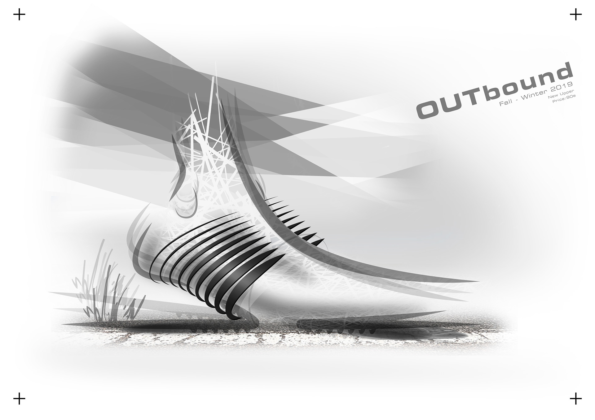 Modern style，Grip，SALOMON FW20，sneakers，