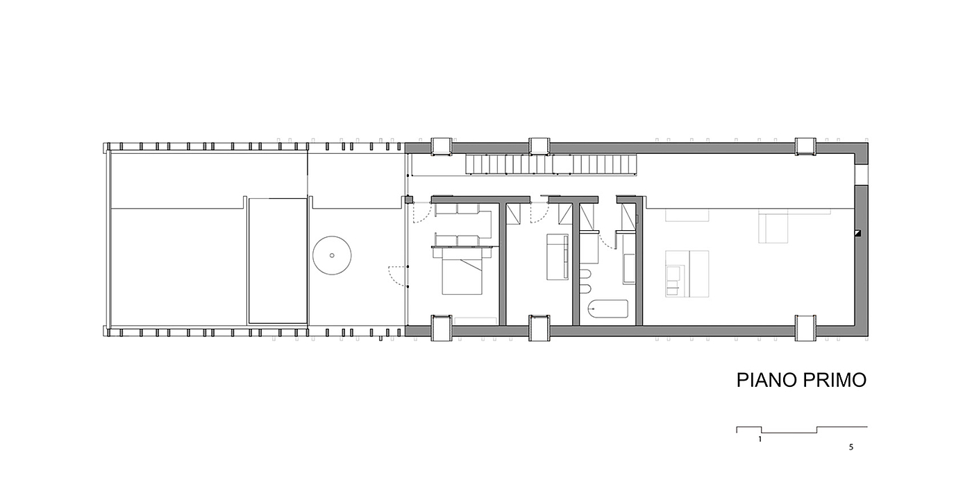 住宅，全景区域，观景房，Casa di Confine，