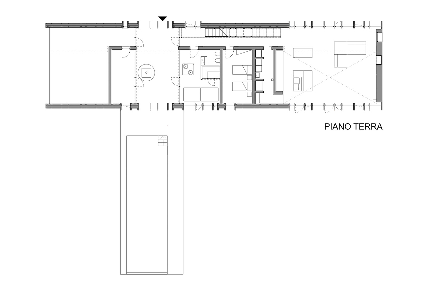 residence，Panorama Sections ，Viewing room，House of Border，