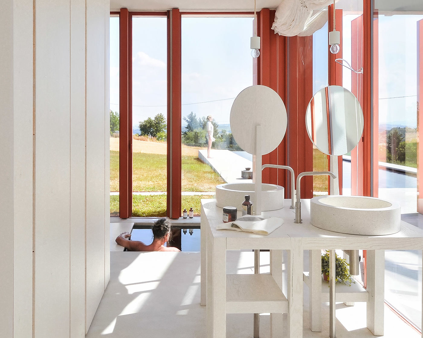 residence，Panorama Sections ，Viewing room，House of Border，