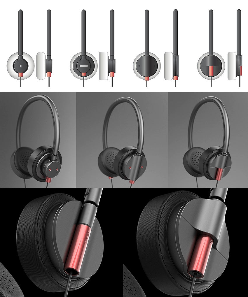 auxiliary，headset，modularization，