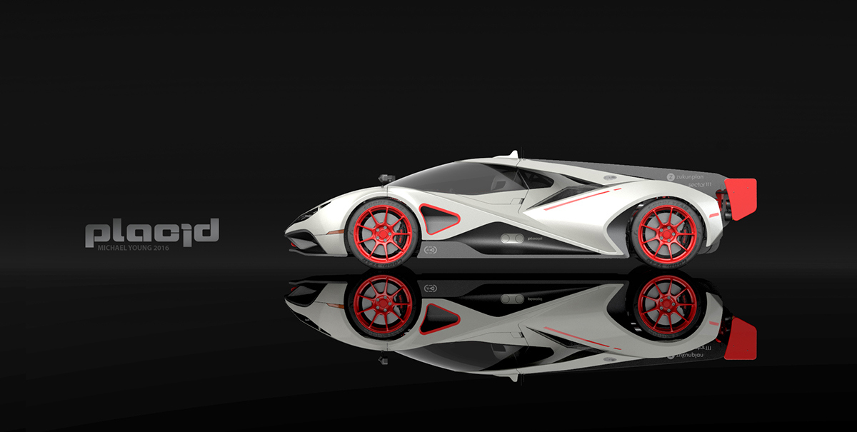 Automatic design，Double buffer chassis，Visual concept，racing，industrial design，