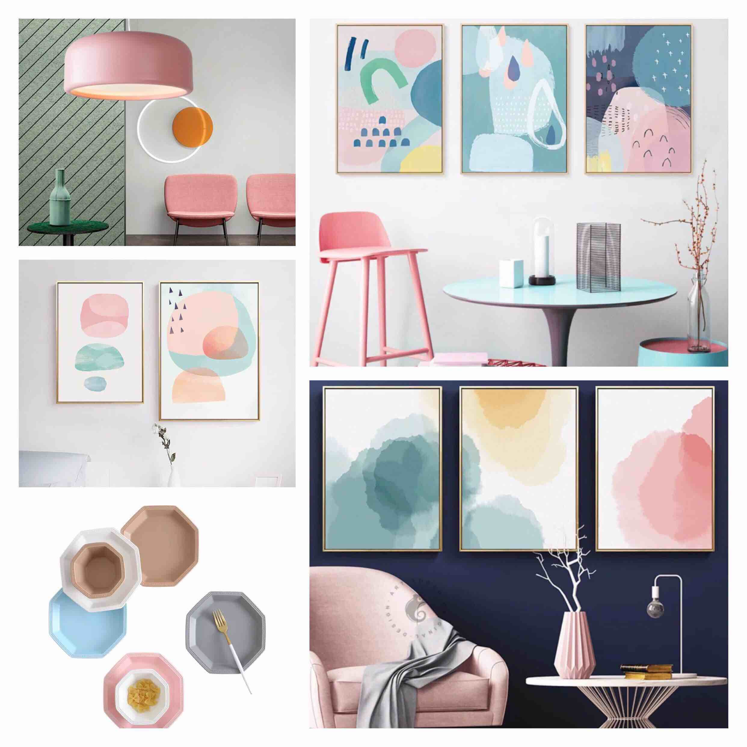 Ceramic products，Nordic color system，Matte texture，Affectionate，