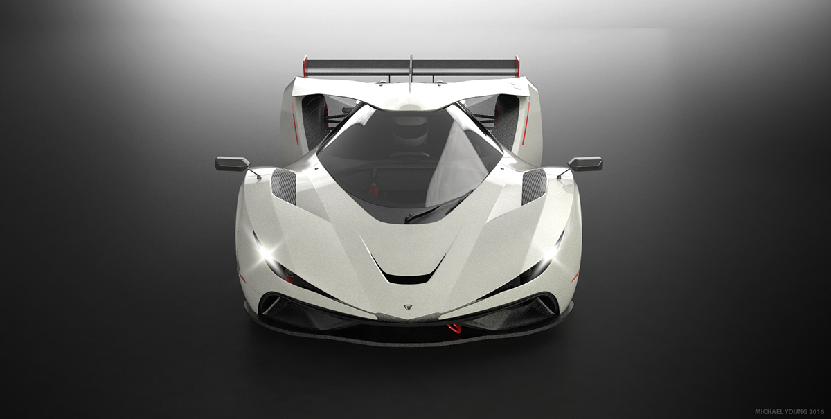 Automatic design，Double buffer chassis，Visual concept，racing，industrial design，