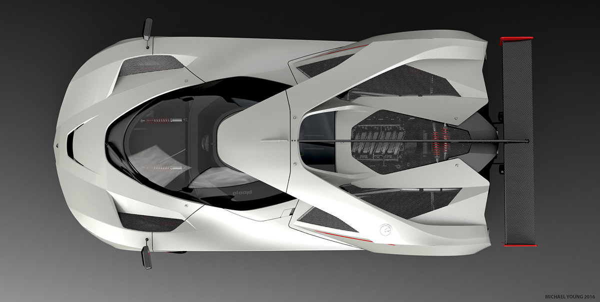 Automatic design，Double buffer chassis，Visual concept，racing，industrial design，