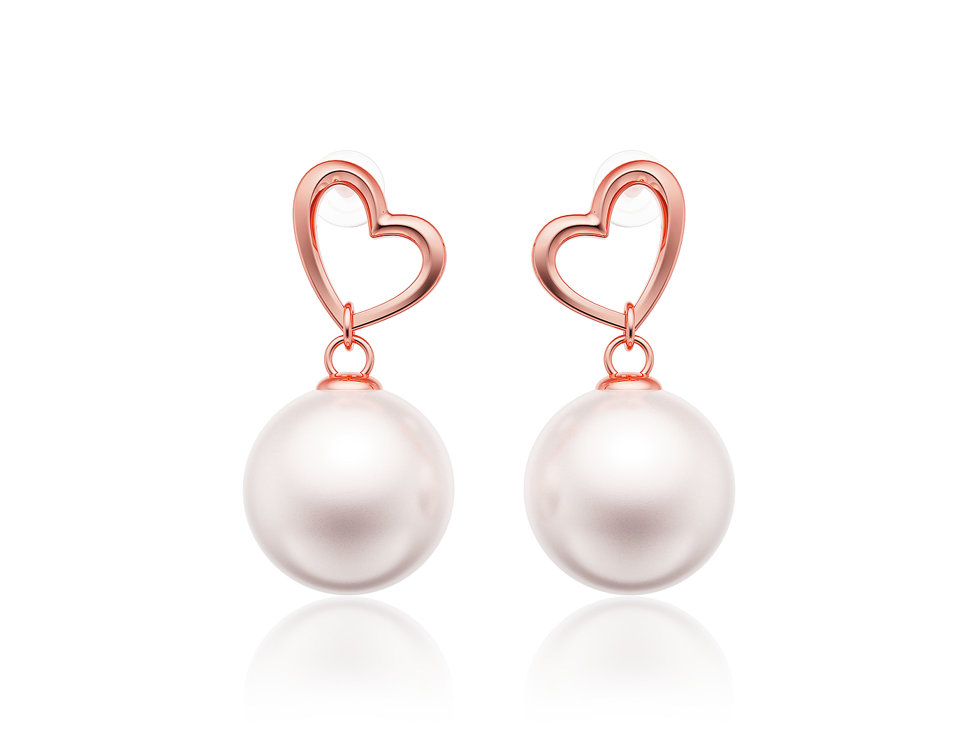 beauty，Pearl，Ring，Necklace，Diamond ring，Diamonds，keyshot，Jewelry rendering，