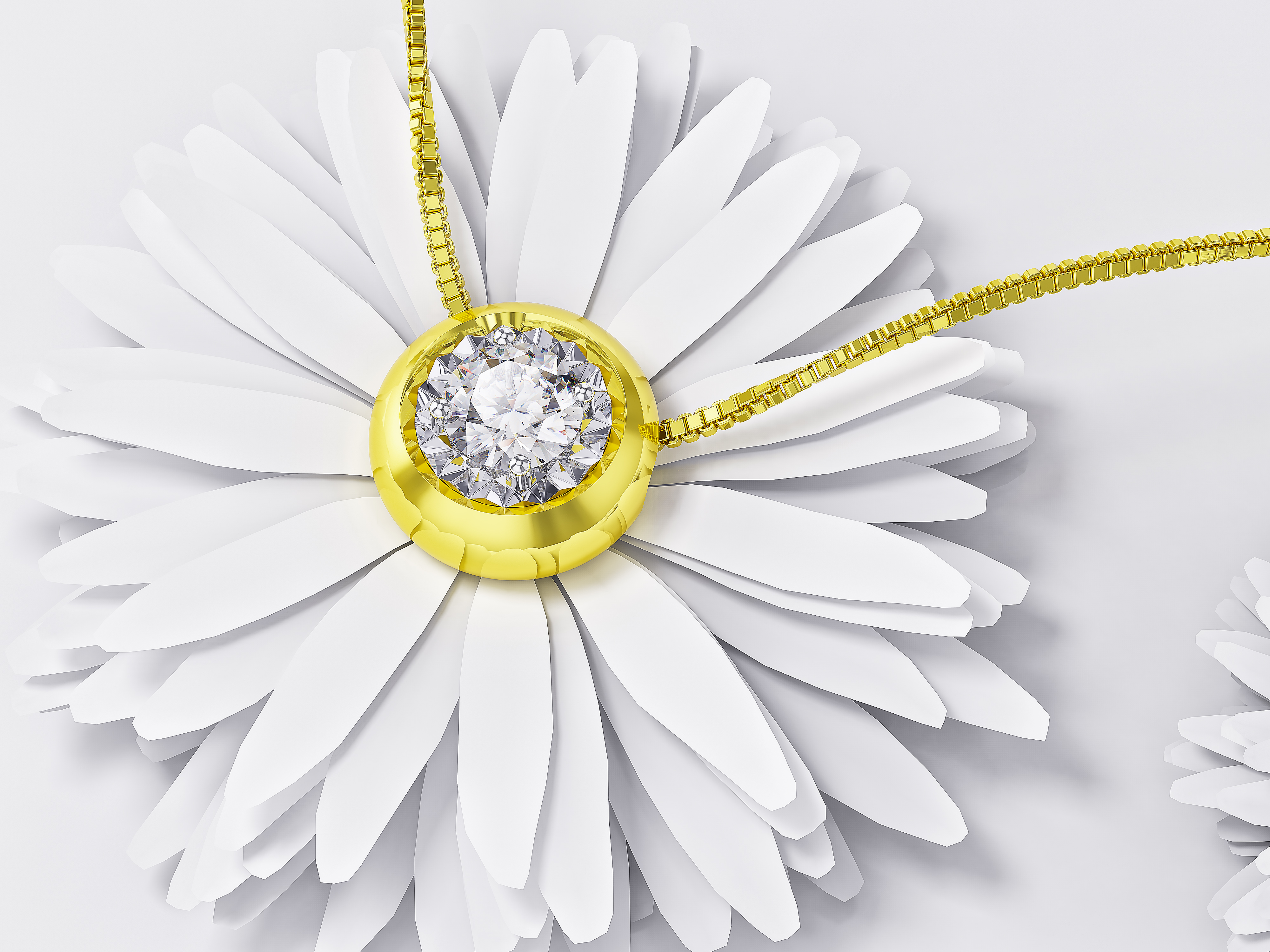 beauty，Pearl，Ring，Necklace，Diamond ring，Diamonds，keyshot，Jewelry rendering，