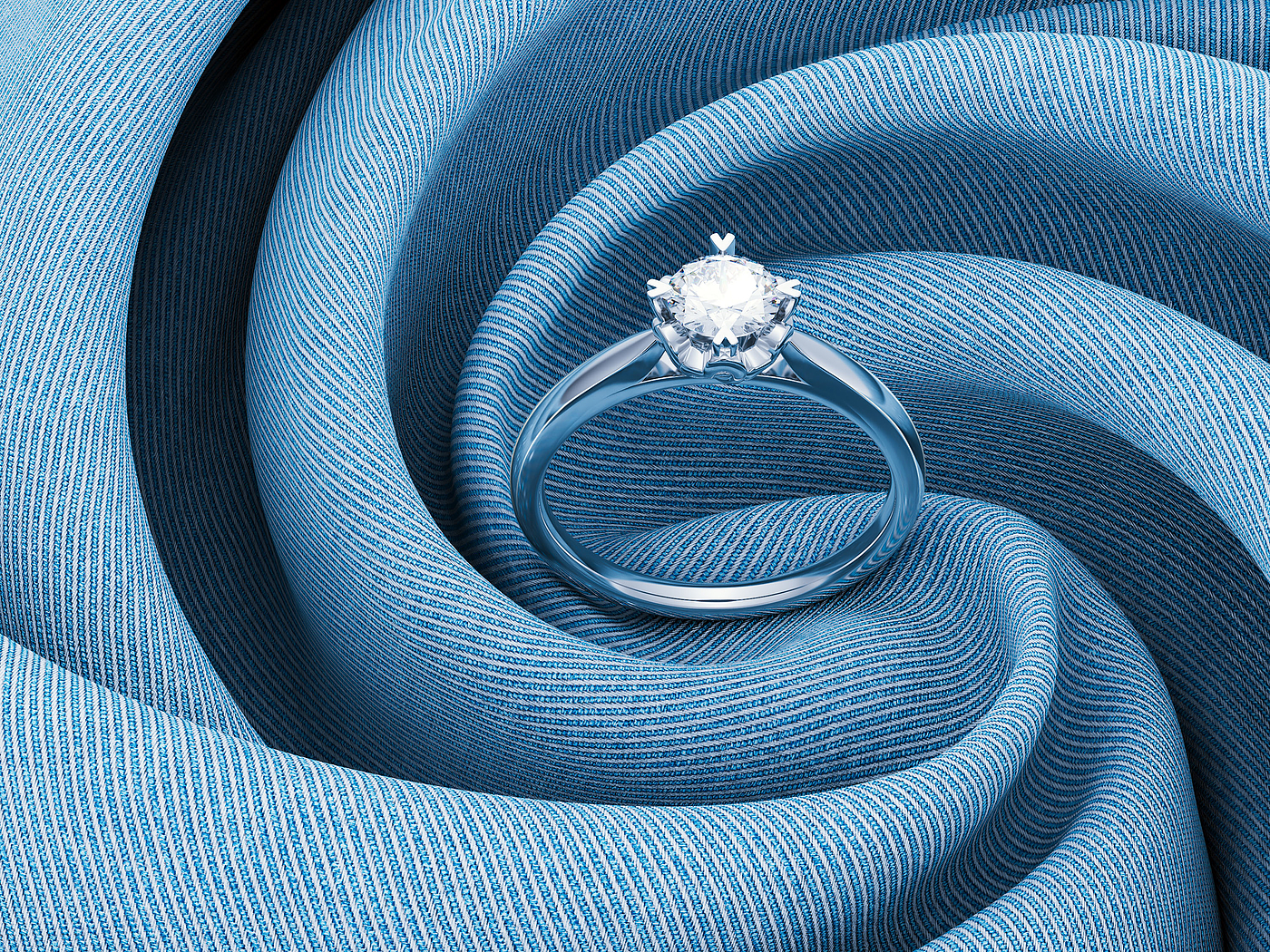 beauty，Pearl，Ring，Necklace，Diamond ring，Diamonds，keyshot，Jewelry rendering，