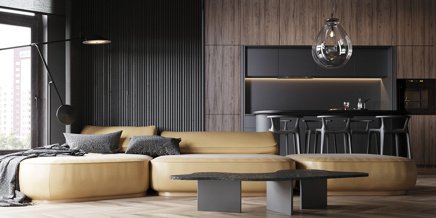 Interior design，Architectural design，Podil Project，