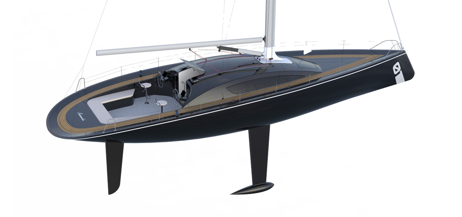 Sailboat，Design，concept，Samantha，