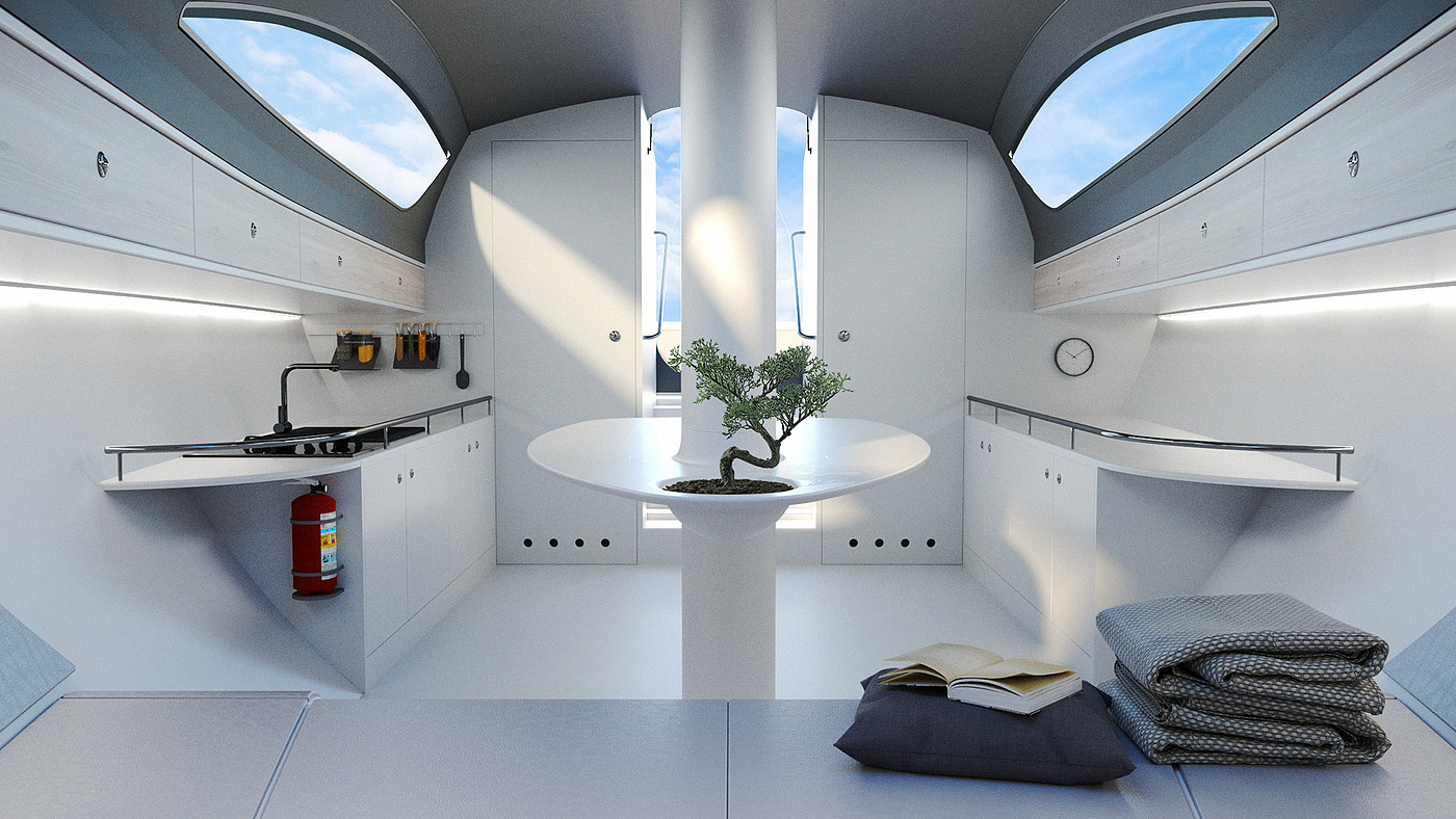 Sailboat，Design，concept，Samantha，