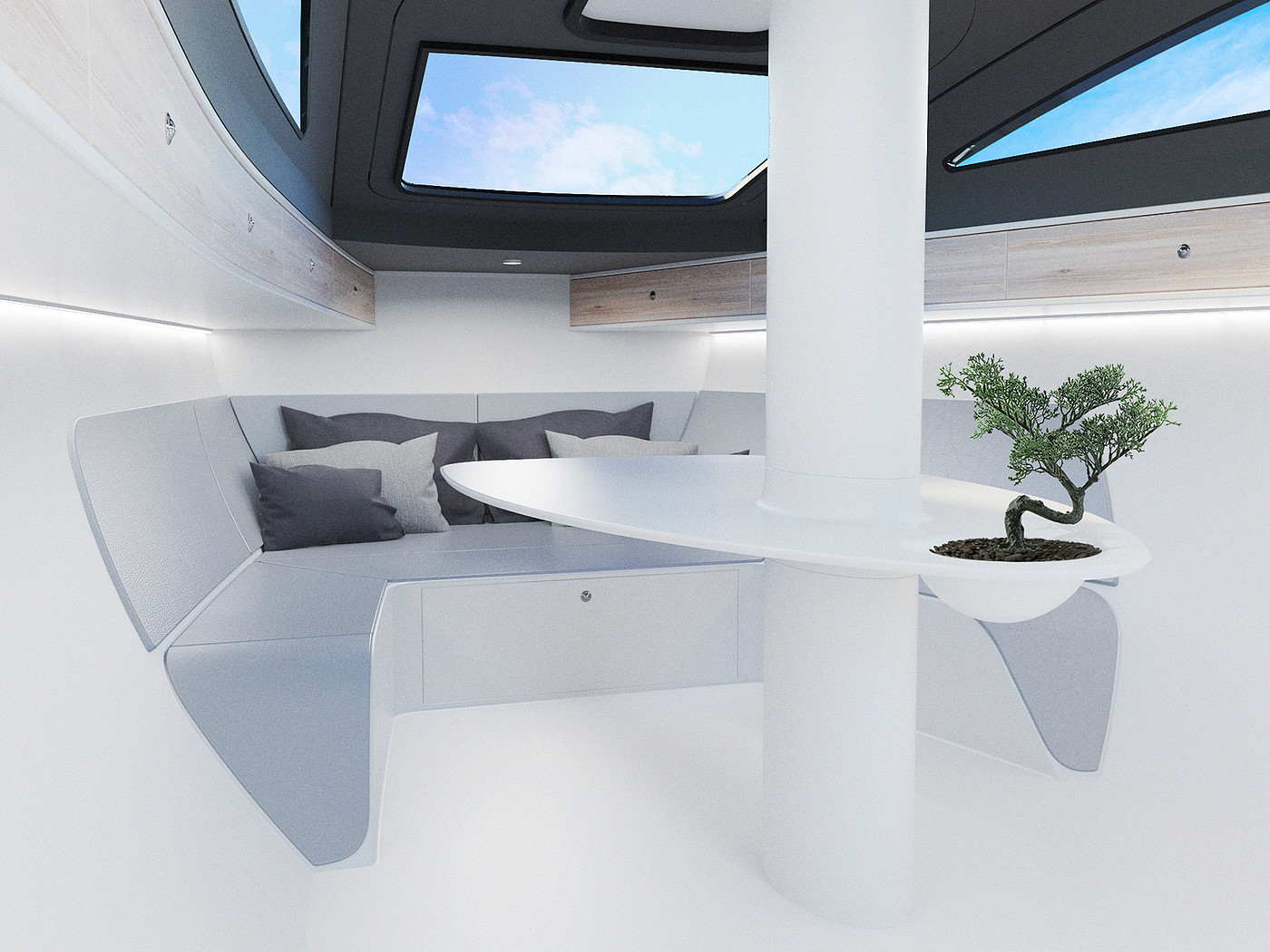 Sailboat，Design，concept，Samantha，